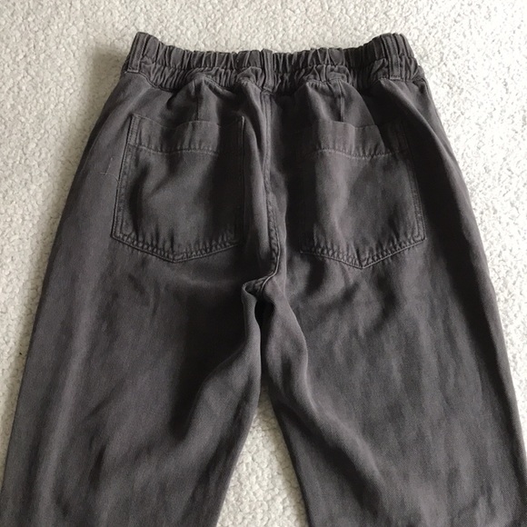 AMO Drapey Trouser in Washed Black 28 - Picture 10 of 14